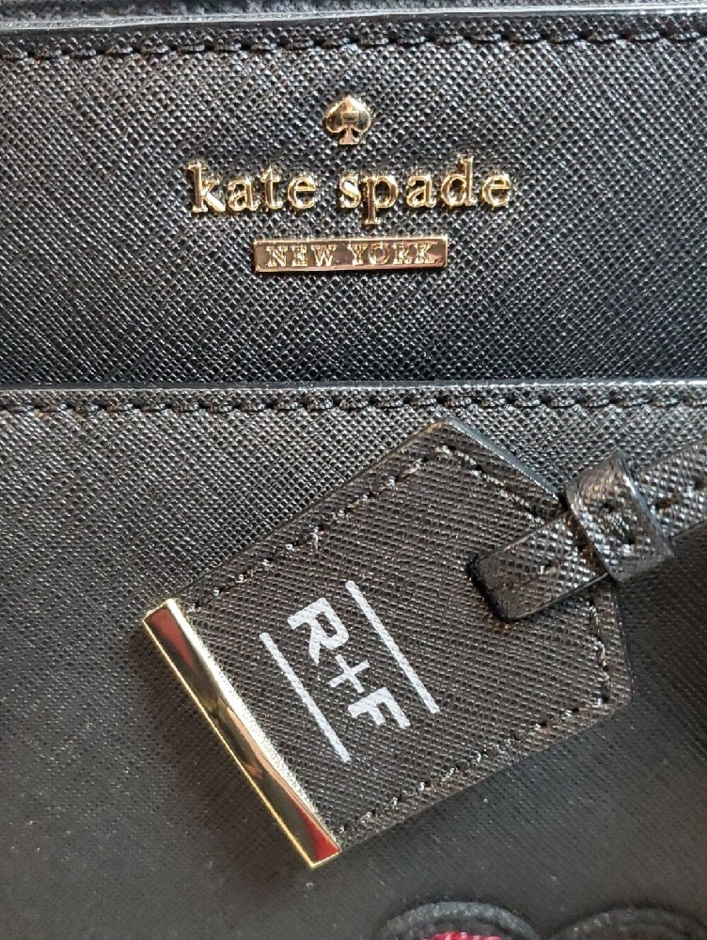 kate spade x Rodan+Fields Cameron Applique Saffiano Leather Satchel NWT - Picture 2 of 16